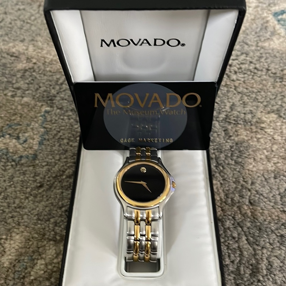 COPY - Movado wristwatch.